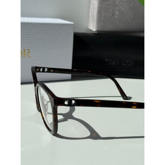 NEW Dior 30MontaigneMiniO R3I Eyeglasses Frames in Brown - Picture 4 of 7